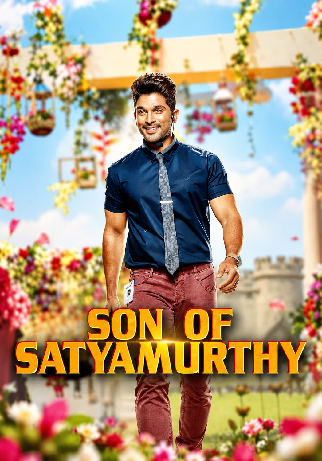 Son of Satyamurthy (2015) (Hindi + Telugu) Dual Audio UnCut South Movie BluRay HD ESub
